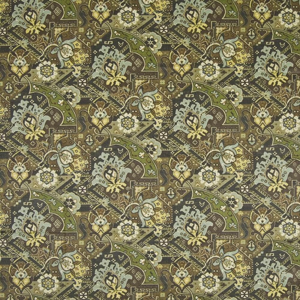 Galahad Fantasy Mint Chocolate by Kasmir Fabric 1390 100% Cotton
 SOUTH KOREA 12,000 Wyzenbeek Double Rubs </p><p>Repeat: Horizontal: 18 inches and Vertical: 12 inches 54 - Fabric Carolina -