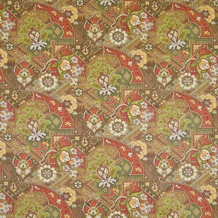 Galahad Fantasy Sahara Sun by Kasmir Fabric 1389 100% Cotton SOUTH KOREA 12,000 Wyzenbeek Double Rubs H: 18 inches, V:12 inches 54 - 55 - Fabric Carolina - Kasmir