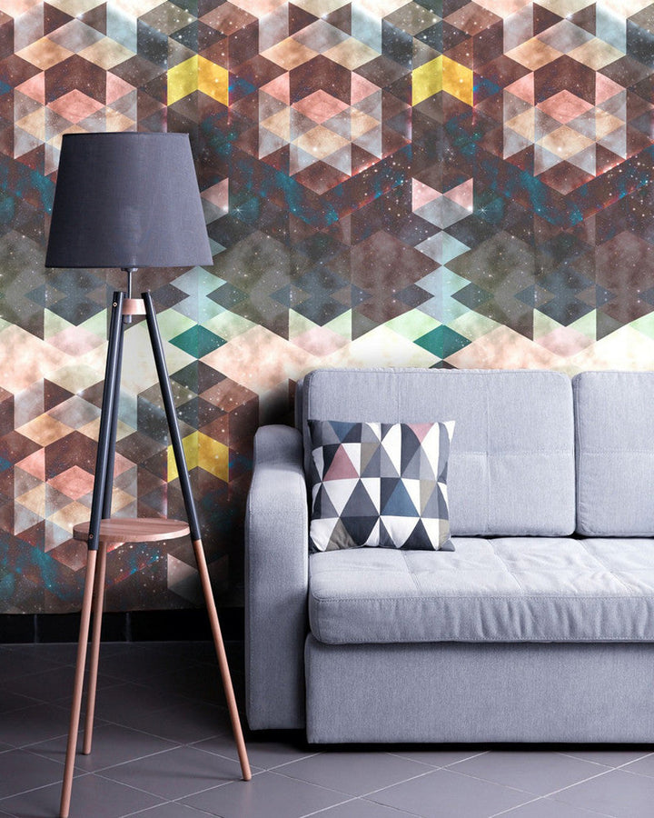 Galaxy Premium Wallpaper by Mind the Gap Designer Wallpaper WALLPAPER DESIGNER COLLECTION Non-woven Made in Europe Paste the wall 3 rolls x 20.5 x 3.25 yards - Swanky Fabrics -