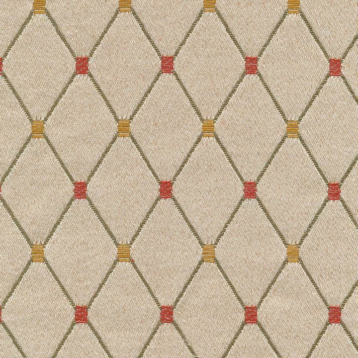 Galena Diamond Peach Melba by Kasmir Fabric 1397 66% Polyester 34% Rayon CHINA 12,000 Wyzenbeek Double Rubs H: 1 1/8 inches, V:1 7/8 inches 54 - 56 - Fabric Carolina - Kasmir