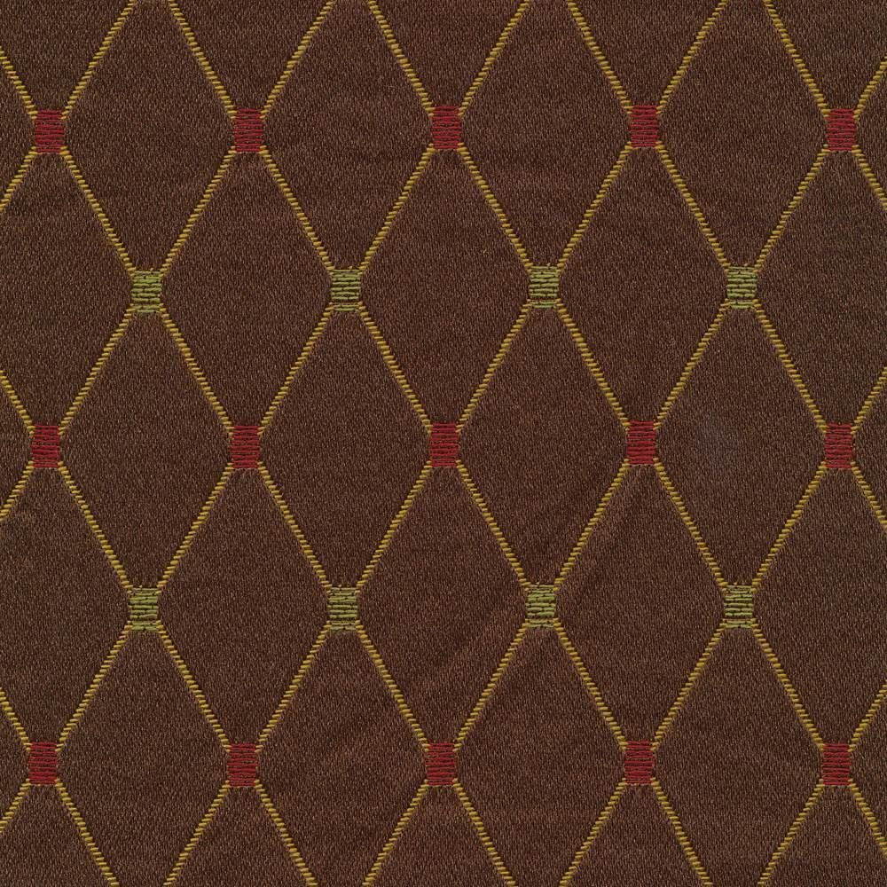 Galena Diamond Spice  by Kasmir Fabric See sample 66% Polyester
34% Rayon
 CHINA 12,000 Wyzenbeek Double Rubs </p><p>Repeat: Horizontal: 1 1/8 inches and Vertical: 1 7/8 inches 54  - Fabric Carolina -
