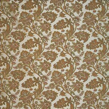 Galena Paisley Peach Melba by Kasmir Fabric 1397 66% Polyester 34% Rayon CHINA 12,000 Wyzenbeek Double Rubs H: 14 4/8 inches, V: 24 3/8 inches 54 - 56 - Fabric Carolina - Kasmir