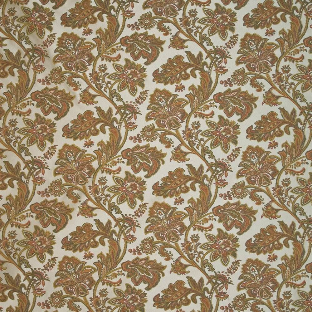 Galena Paisley Peach Melba  by Kasmir Fabric See sample 66% Polyester
34% Rayon
 CHINA 12,000 Wyzenbeek Double Rubs </p><p>Repeat: Horizontal: 14 4/8 inches and Vertical: 24 3/8 inches 54  - Fabric Carolina -