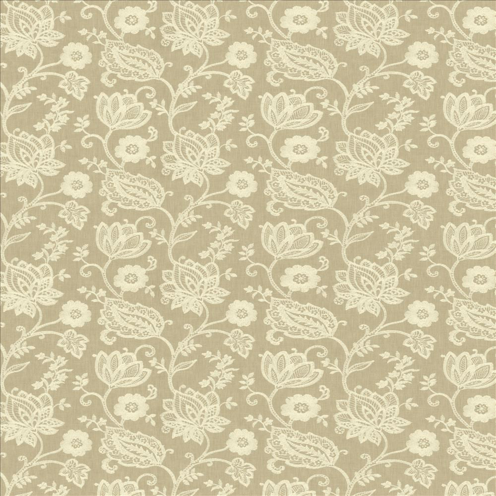 Galliard Sand by Kasmir Fabric 5156 52% Cotton
48% Polyester
 INDIA 9,000 Wyzenbeek Double Rubs </p><p>Repeat: Horizontal: 10 3/8 inches and Vertical: 9 inches 52 - Fabric Carolina -