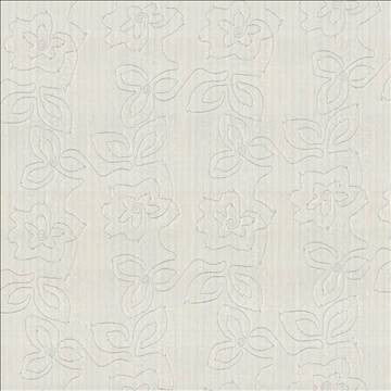 Garden Delight Sterling by Kasmir Fabric 5077 100% Polyester Embroidery Contents 100% Polyester CHINA Not Tested H: 18 4/8 inches, V: 17 inches 116 - Fabric Carolina - Kasmir