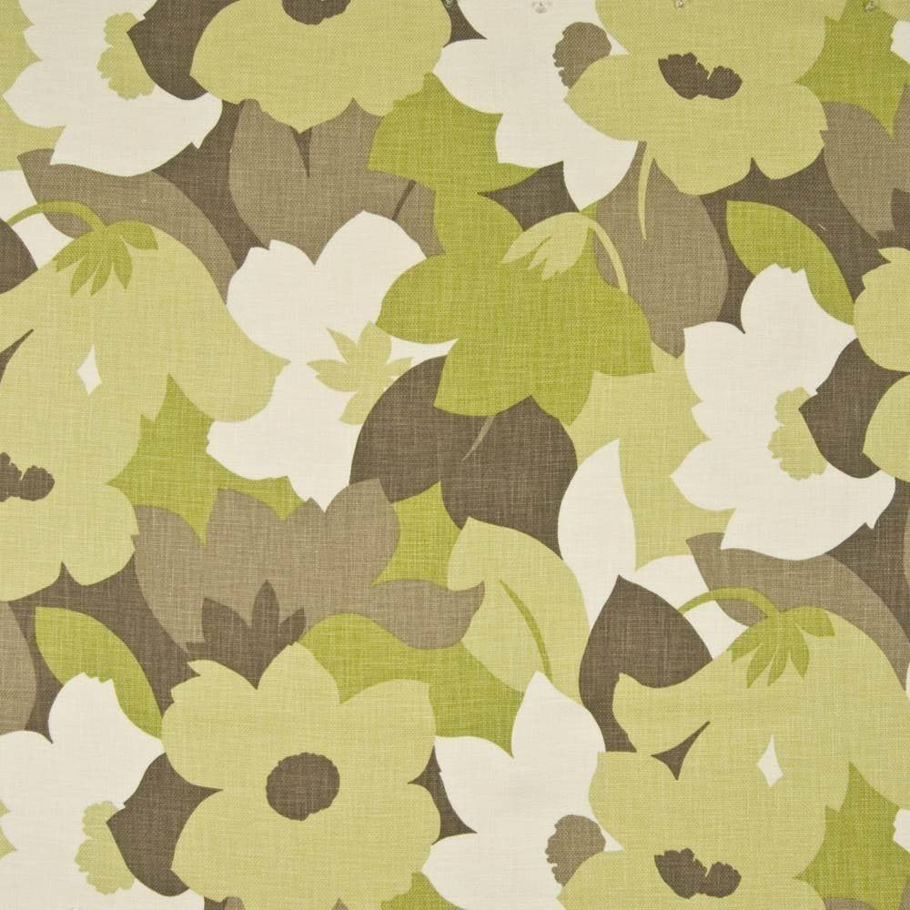 Garden Gate Pear by Kasmir Fabric 1368 100% Cotton USA 14,000 Wyzenbeek Double Rubs H: 27 inches, V:32 inches 54 - Fabric Carolina - Kasmir