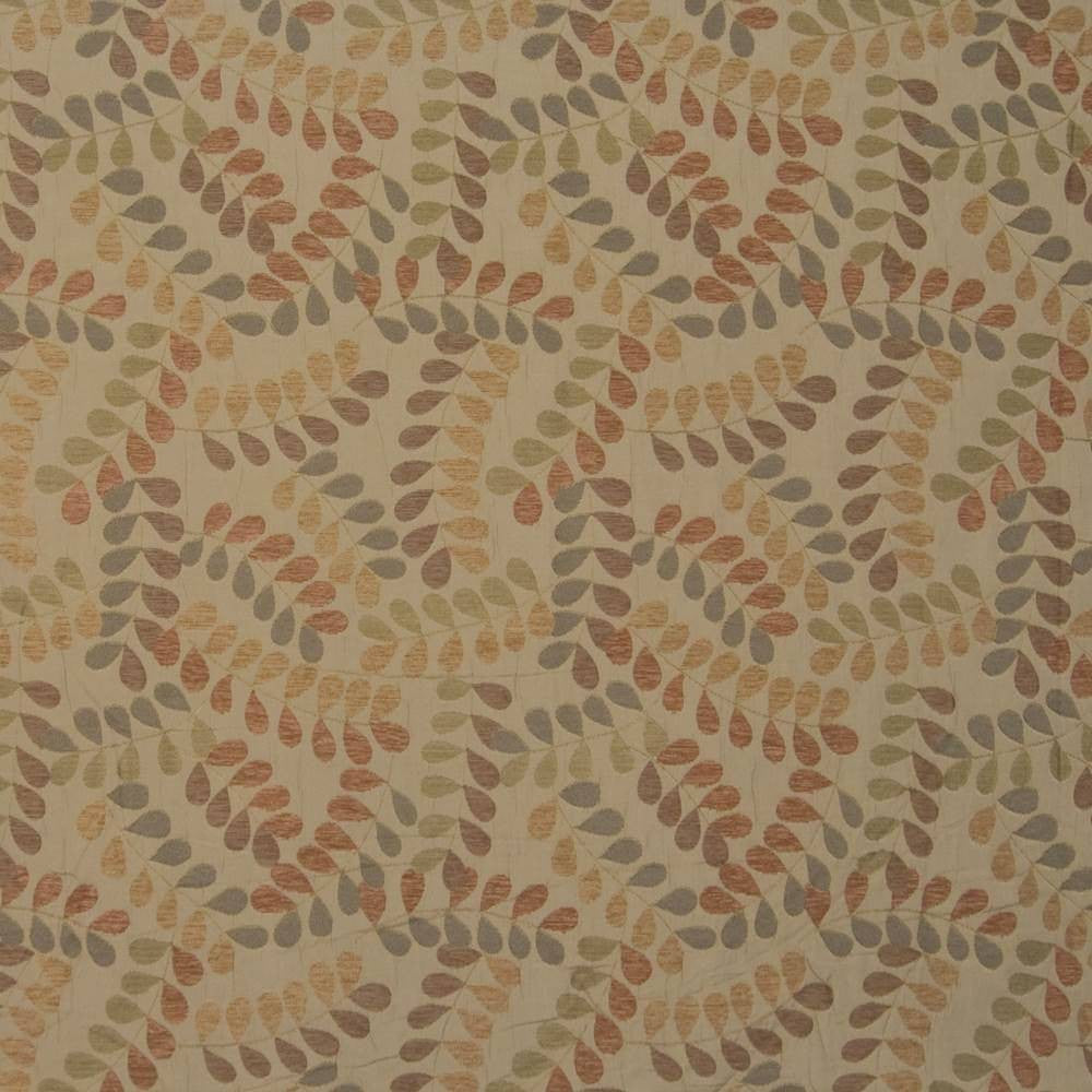 Garden Grove Autumn by Kasmir Fabric 1387 70% Rayon 30% Polyester CHINA Not Tested H: 18 2/8 inches, V:14 inches 54 - 58 - Fabric Carolina - Kasmir
