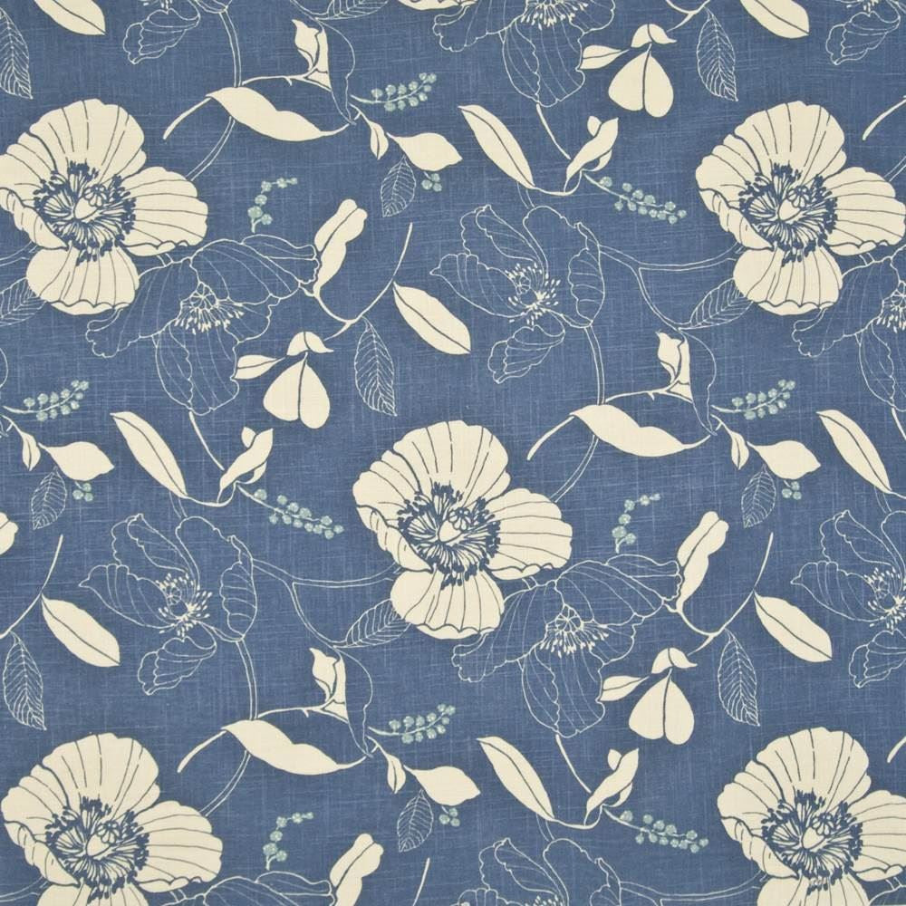 Garden Images Atlantic by Kasmir Fabric 1391 55% Linen
45% Rayon
 CHINA </p><p>Repeat: Horizontal: 27 inches and Vertical: 25 2/8 inches 54 - 55 - Fabric Carolina -