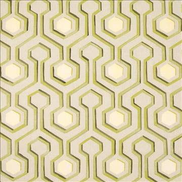 Garden Maze Linen by Kasmir Fabric 1366 100% Cotton UNITED KINGDOM Not Tested H: 6 7/8 inches, V: 6 2/8 inches 54 - Fabric Carolina - Kasmir
