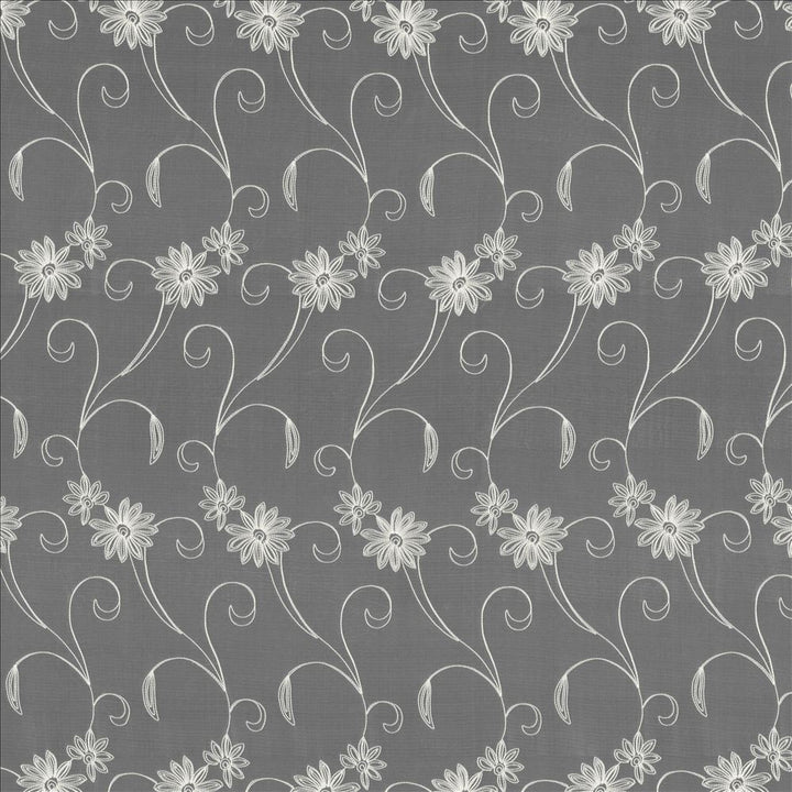 Garden Tour Off White by Kasmir Fabric 5077 100% Polyester
Embroidery
100% Polyester
 CHINA Not Tested Horizontal: 6 2/8 inches and Vertical: 23 5/8 inches 58 - Fabric Carolina -