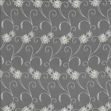 Garden Tour Off White by Kasmir Fabric 5077 100% Polyester Embroidery Contents 100% Polyester CHINA Not Tested H: 6 2/8 inches, V: 23 5/8 inches 58 - 59 - Fabric Carolina - Kasmir