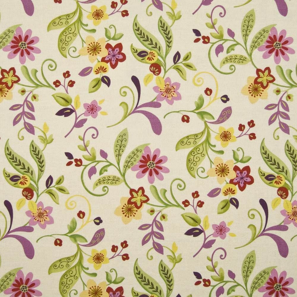 Garden Trail Orchid by Kasmir Fabric 1387 100% Cotton
 PAKISTAN </p><p>Repeat: Horizontal: 27 inches and Vertical: 27 inches 54 - 55 - Fabric Carolina -