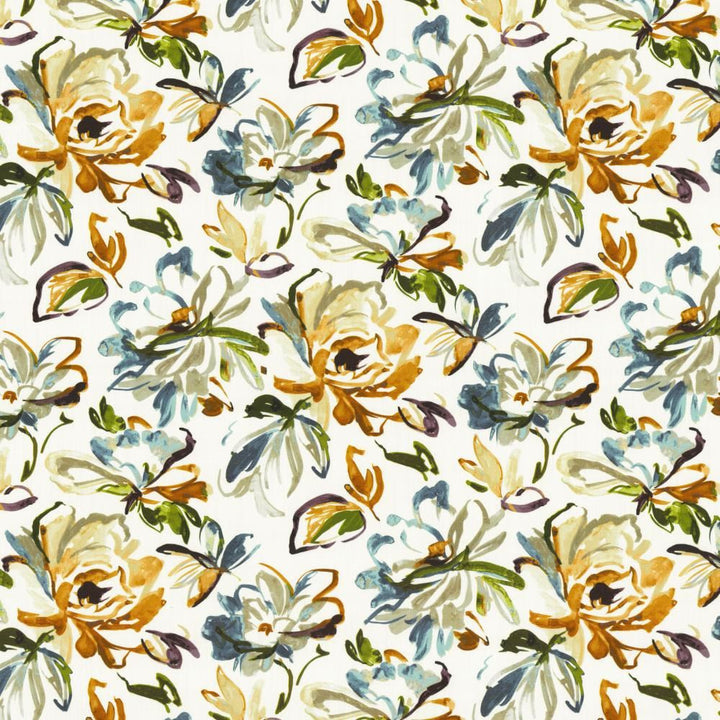 Garden Floral Sunset by Kasmir Fabric 1452 100% Cotton
 INDIA </p><p>Repeat: Horizontal: 27 inches and Vertical: 25 inches 54 - Fabric Carolina -