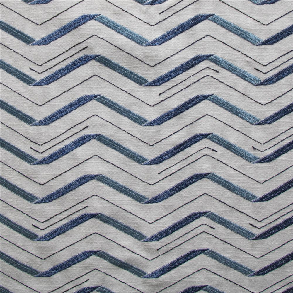 Gastonia Ocean  by Kasmir Fabric 1477 58% Cotton 42% Polyester  INDIA  </p><p>Repeat: Horizontal: 8 4/8 inches and Vertical: 3 inches 51  - Fabric Carolina -