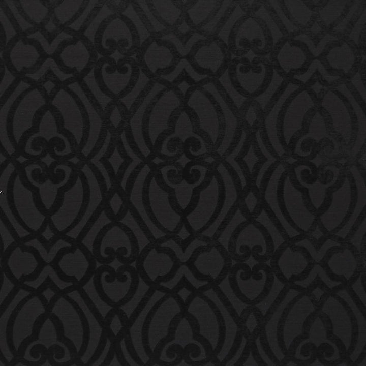 Gateway Arch Noir by Kasmir Fabric 1386 44% Rayon 33% Polyester 23% Cotton CHINA 45,000 Wyzenbeek Double Rubs H: 13 4/8 inches, V:20 6/8 inches 54 - Fabric Carolina - Kasmir