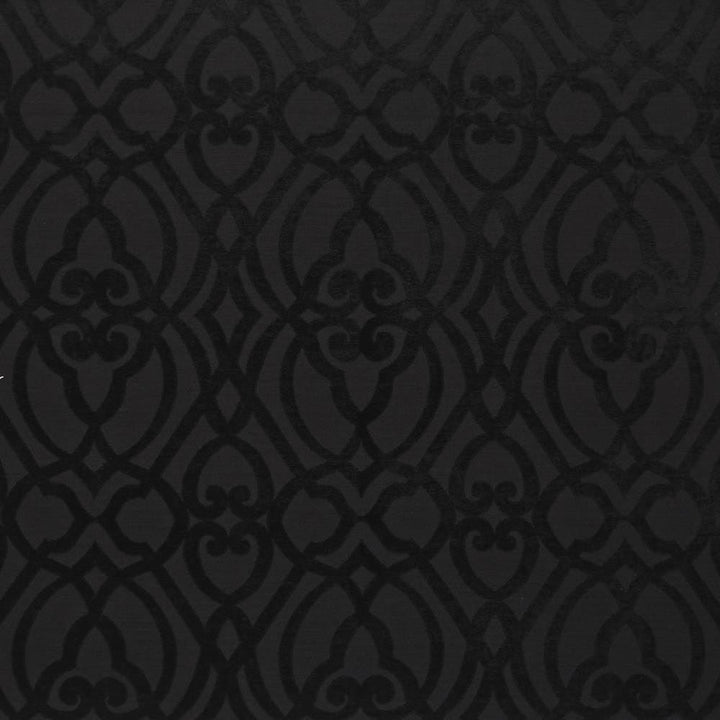 Gateway Arch Noir by Kasmir Fabric 1386 44% Rayon 33% Polyester 23% Cotton CHINA 45,000 Wyzenbeek Double Rubs Horizontal: 13 4/8 inches and Vertical: 20 6/8 inches 54 - Fabric Carolina -