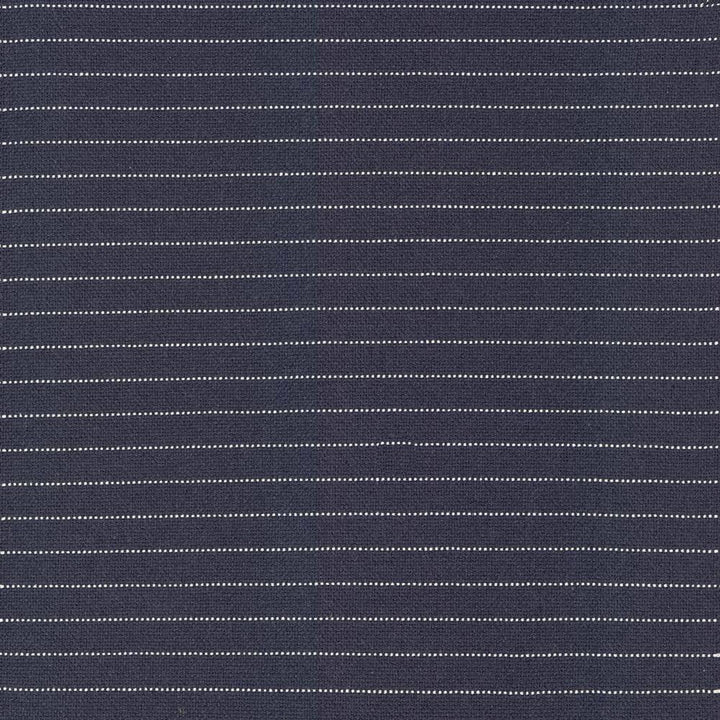 Gatsby Stripe Dark Slate by Kasmir Fabric 5088 86% Cotton 13% Polyester 1% Acrylic USA 15,000 Wyzenbeek Double Rubs H: N/A, V:1 inches 54 - Fabric Carolina - Kasmir