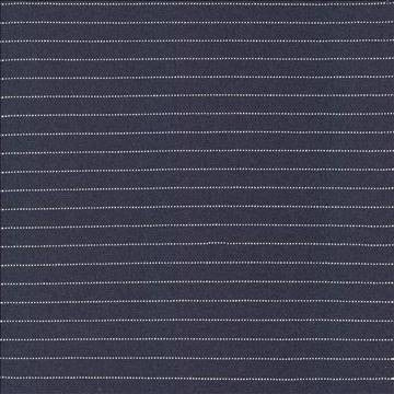 Gatsby Stripe Dark Slate by Kasmir Fabric 5088 86% Cotton 13% Polyester 1% Acrylic USA 15,000 Wyzenbeek Double Rubs H: N/A, V: 1 inches 54 - Fabric Carolina - Kasmir