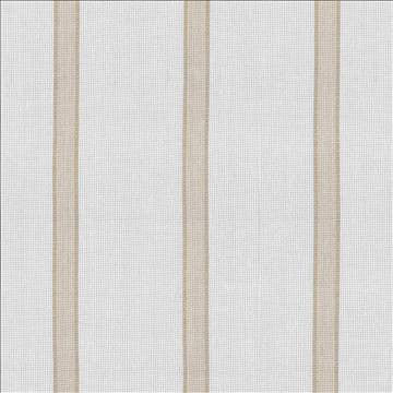 Gauze Stripe Natural by Kasmir Fabric 5012 100% Polyester TURKEY Not Tested H: 6 inches, V: N/A 59 - 60 - Fabric Carolina - Kasmir