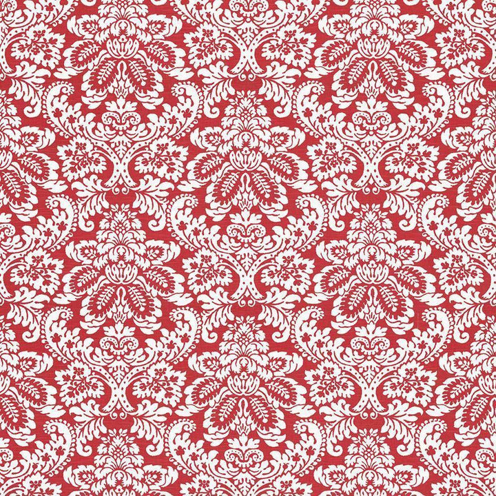 Gavroche Geranium by Kasmir Fabric 5064 100% Cotton USA 15,000 Wyzenbeek Double Rubs H: 27 inches, V:25 2/8 inches 54 - Fabric Carolina - Kasmir