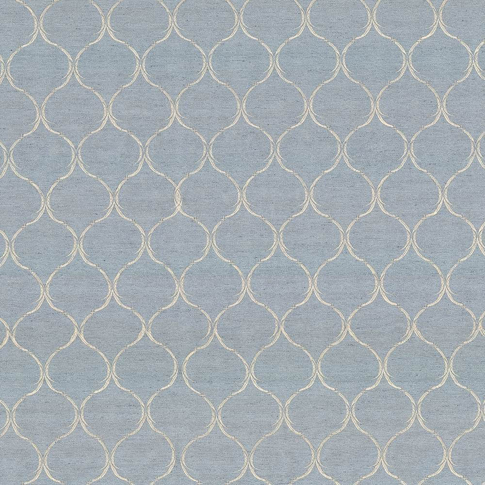 Gazebo Trellis Ice Blue by Kasmir Fabric 5072 100% Polyester
Embroidery
100% Polyester
 CHINA </p><p>Repeat: Horizontal: 4 2/8 inches and Vertical: 5 6/8 inches 54 - 58 - Fabric Carolina -