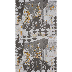 Villefranche Ocre by Gaston Y Daniela Wallcovering