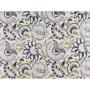 Orlando Gris/Amarill by Gaston Y Daniela Fabric