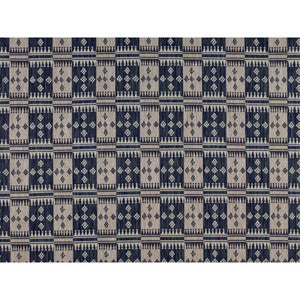 Santa Fe Azul Mar/Gris by Gaston Y Daniela Fabric