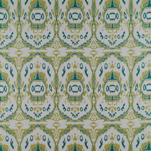 Goya Lima/Turquesa by Gaston Y Daniela Fabric