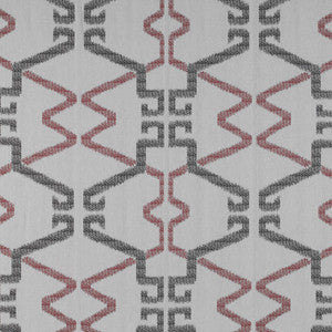 Caprera Onyx/Rojo by Gaston Y Daniela Fabric