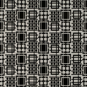 Prato Blanco/Onyx by Gaston Y Daniela Fabric