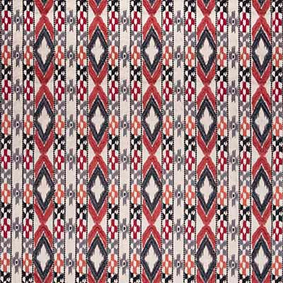 Queen Rojo/Gris by Gaston Y Daniela Fabric