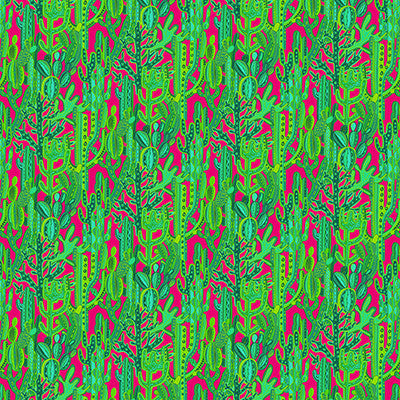 Cactus Azul/Verde by Gaston Y Daniela Fabric