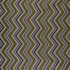 Zig Zag Verde/Navy by Gaston Y Daniela Fabric