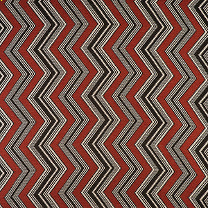 Zig Zag Rojo by Gaston Y Daniela Fabric