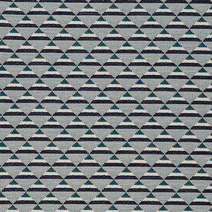 Piramides Azul by Gaston Y Daniela Fabric