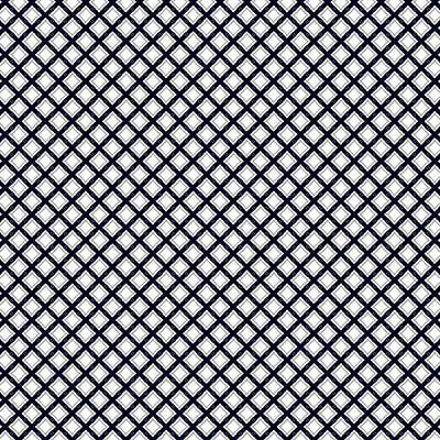 Trellis Navy/Gris by Gaston Y Daniela Fabric
