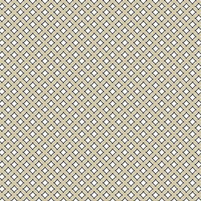 Trellis Beige/Negro by Gaston Y Daniela Fabric