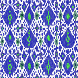 Ikat Azul by Gaston Y Daniela Fabric