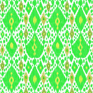 Ikat Verde by Gaston Y Daniela Fabric