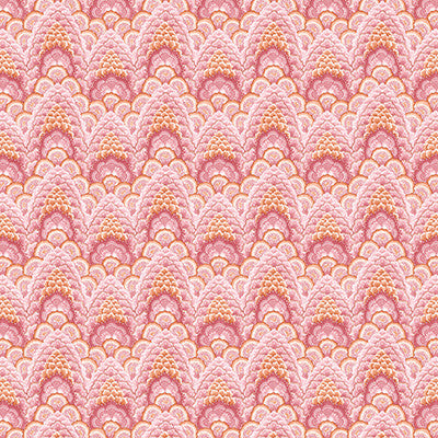 Ganges Rosa/Naranja by Gaston Y Daniela Fabric