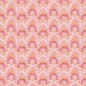 Ganges Rosa/Naranja by Gaston Y Daniela Fabric