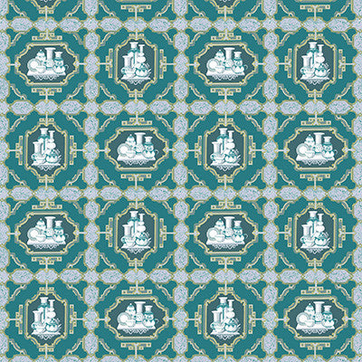 Porcelanas Esmeralda by Gaston Y Daniela Fabric