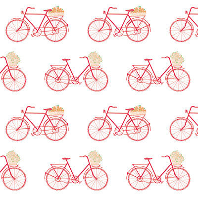 Bicicletas Rosa by Gaston Y Daniela Wallcovering