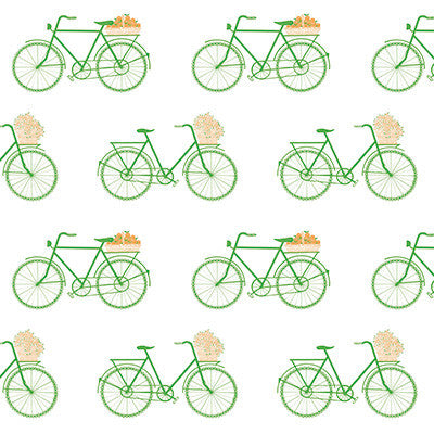 Bicicletas Verde by Gaston Y Daniela Wallcovering