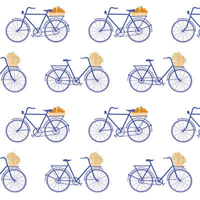 Bicicletas Azul by Gaston Y Daniela Wallcovering