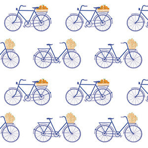 Bicicletas Azul by Gaston Y Daniela Wallcovering