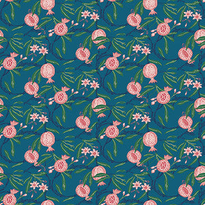 Granadas Azul/Noche by Gaston Y Daniela Wallcovering