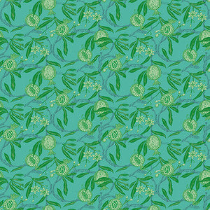 Granadas Verde/Azul by Gaston Y Daniela Wallcovering