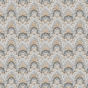 Ganges Gris/Marron by Gaston Y Daniela Wallcovering